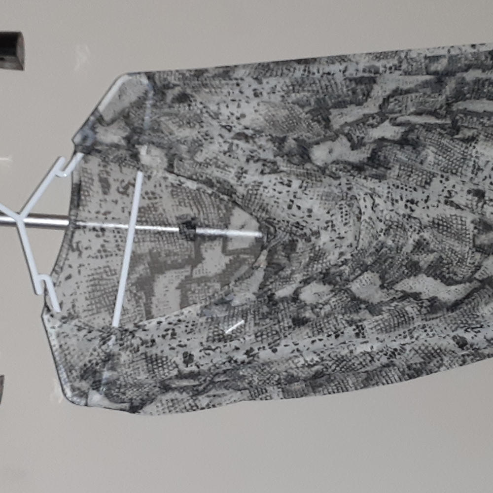 Large Jordan Taylor black and white bathing suit coverup